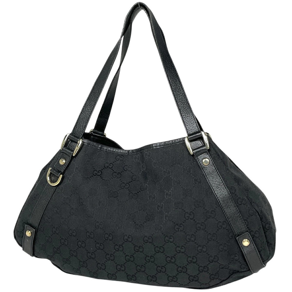 Gucci tote bag GG Abbey canvas black